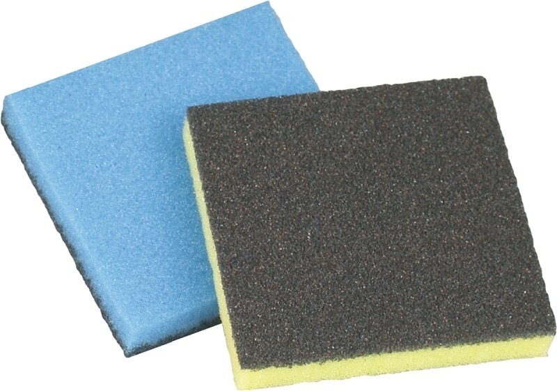 NEW Birdwell 351-36 PACK (4) SPONGE BACK Scouring Pads, 3 in L, 3 in W 9002494