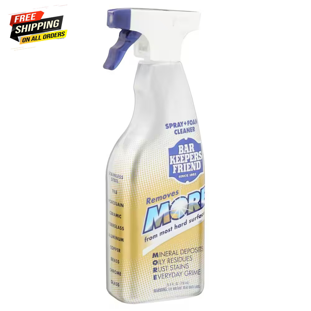 Bar Keepers Friend More Spray and Foam 25.4 oz. (3-Pack) Free Delivery