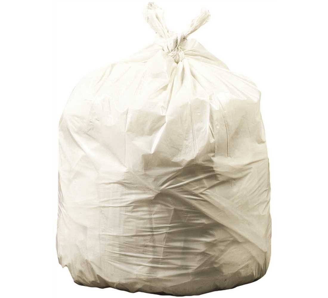 40 Gal. to 45 Gal. 40 in. x 46 in. 0.45 mil Natural Low-Density Trash Can Liner