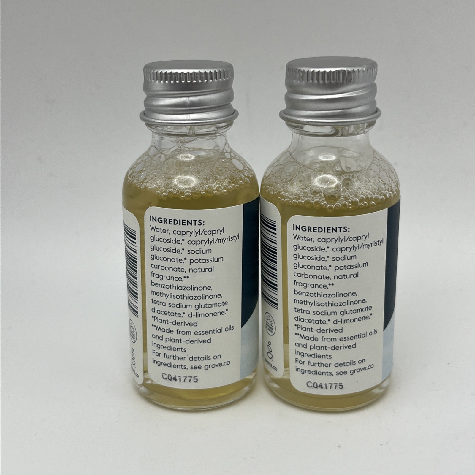 Grove Co. Glass Cleaner Concentrates Streak-Free Citron & White rose 2pk