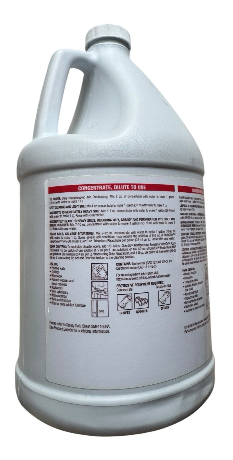 Servicemaster Clean WallGlide Plus Concentrate Liquid Cleaner – 1 Gallon