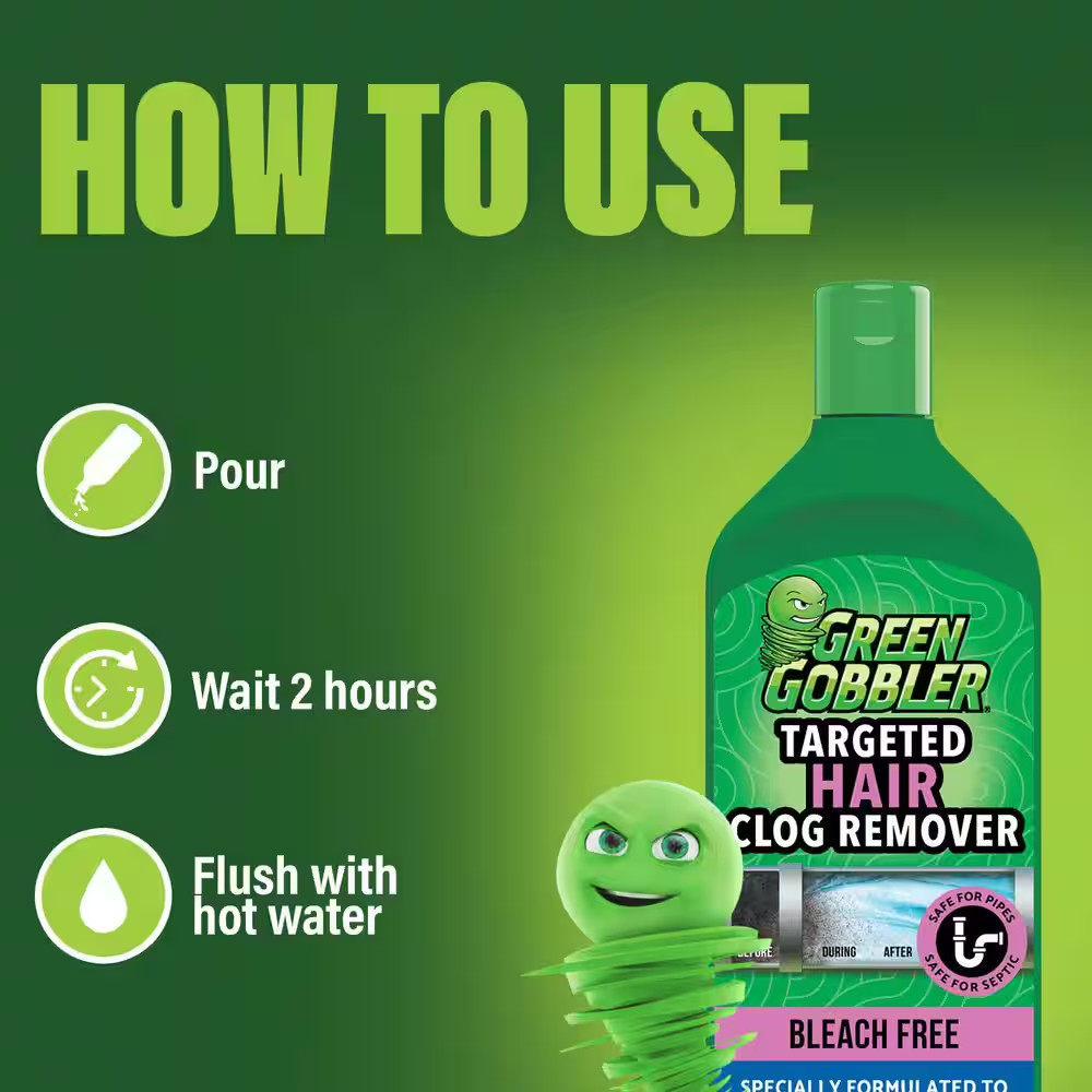 16 Oz. Targeted Hair Clog Remover Drain Cleaner