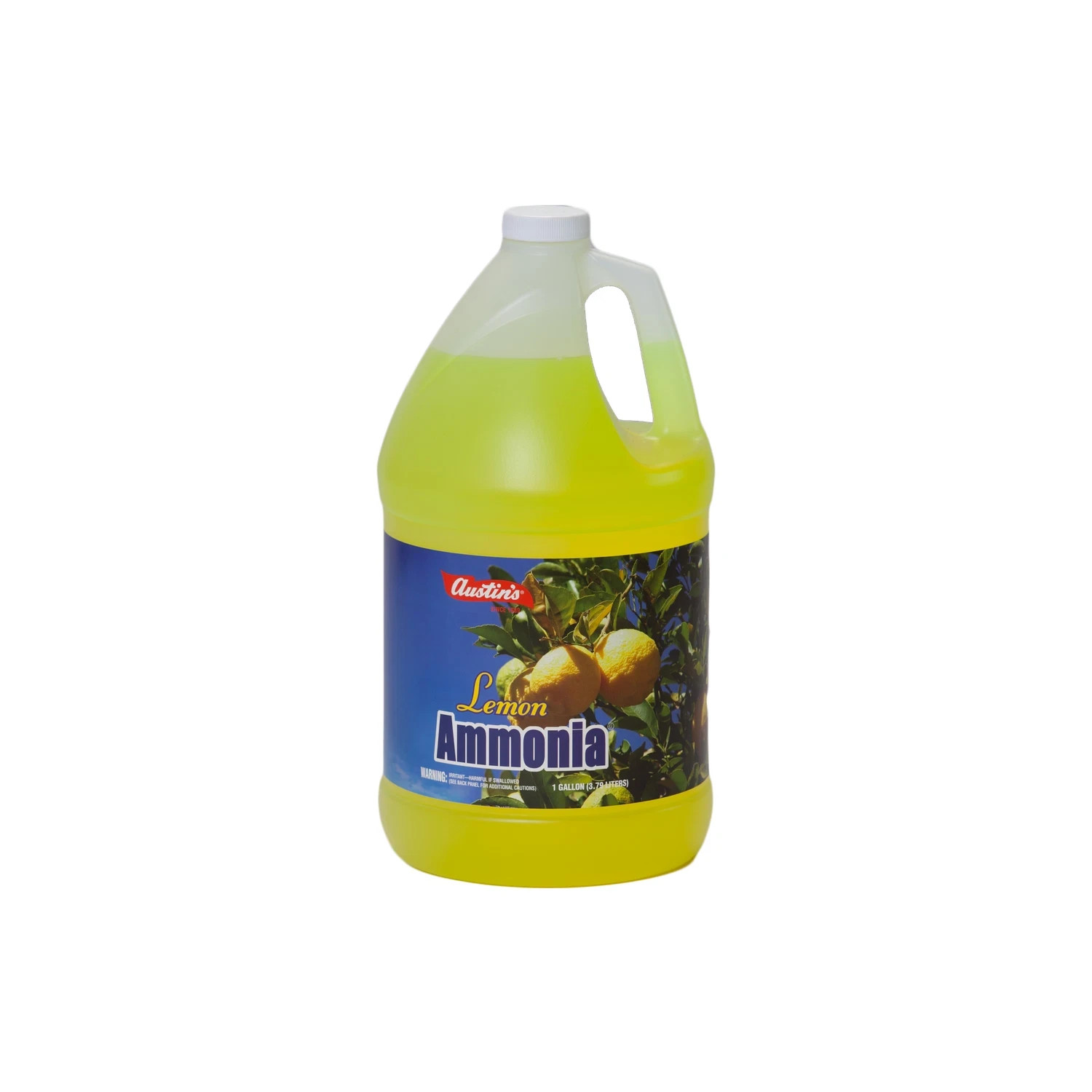 Austin’s Lemon Ammonia – 64 fl oz (1.89 L) – Multi-Purpose Household Cleaner