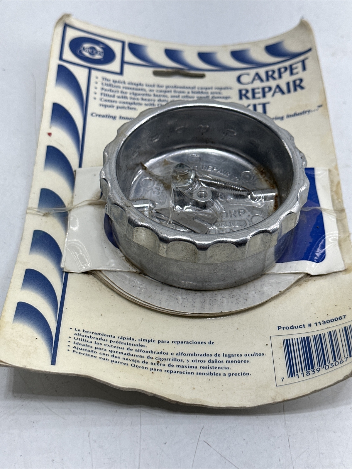 Orcon 3″ Diameter Professional Carpet Repair Kit 13067 with 6 Pressure Di… New
