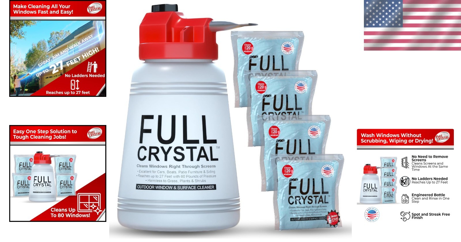 Professional Window Washing Pack