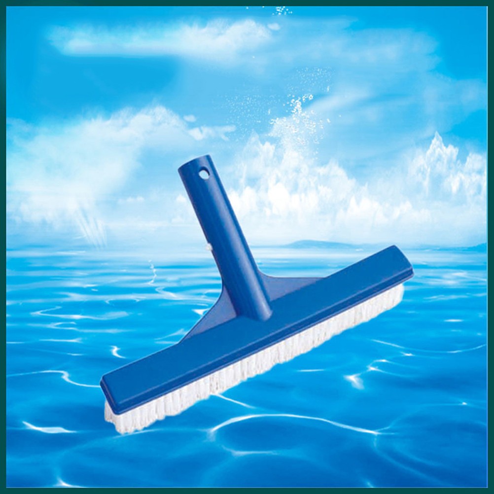 10 Inch Hand-held Pool Scrub Brush Bottom Wall Cleaning Brushes for