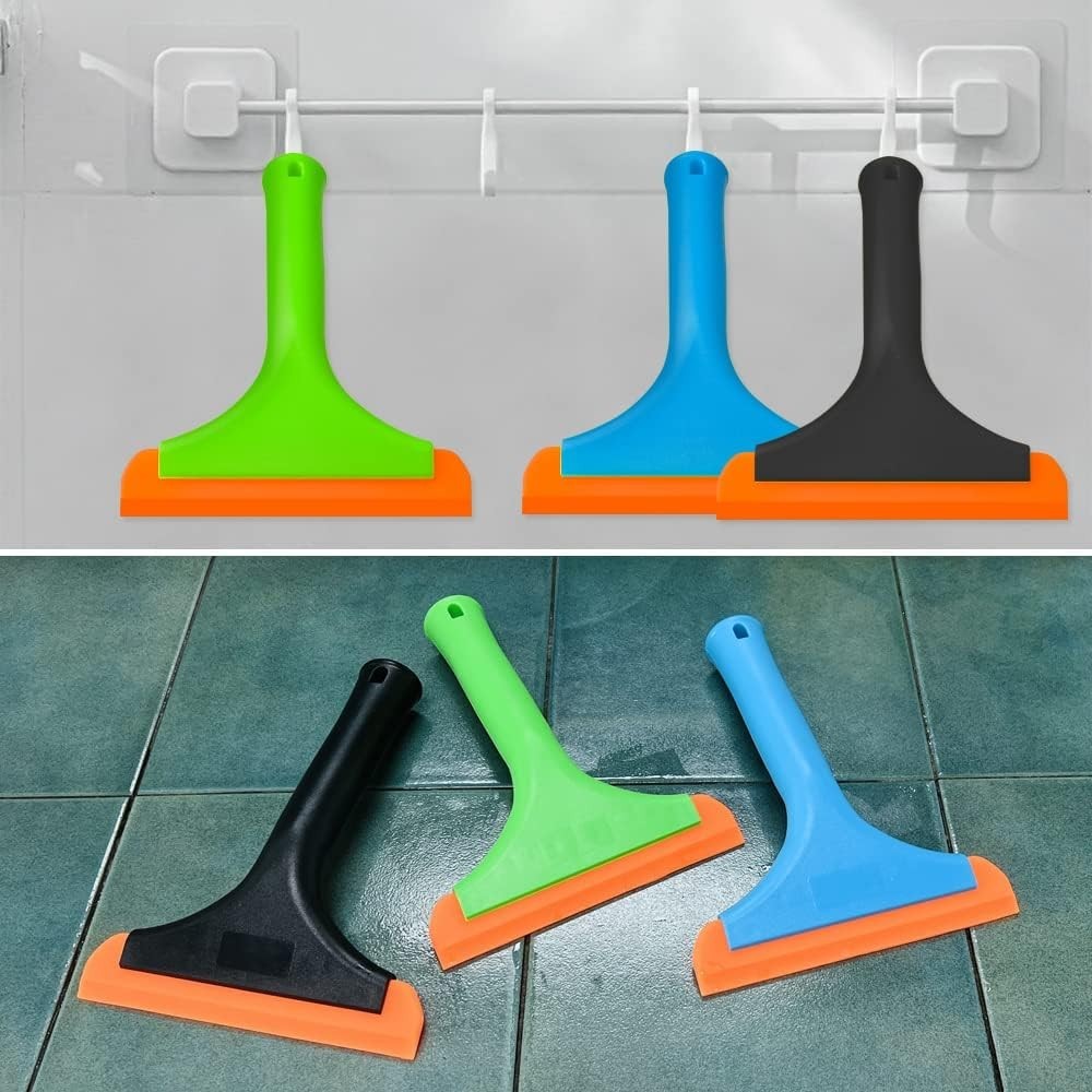 3 piezas de limpiacristales flexibles de silicona, limpiacristales de 15 cm