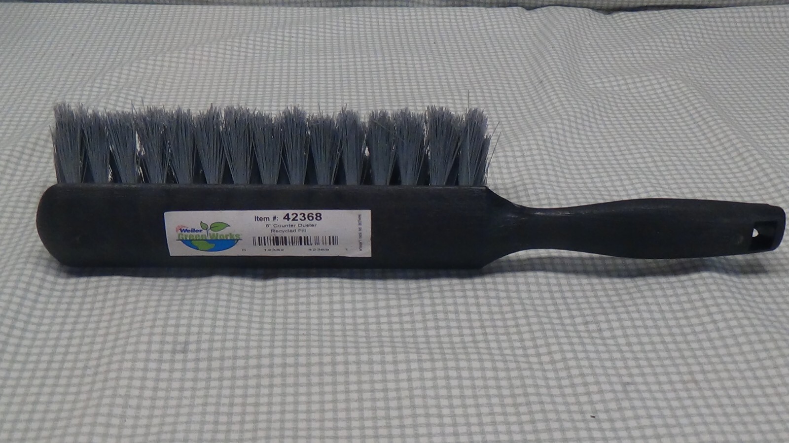 Weiler Green Works 42368 8″ Counter Duster, Recycled PET Fill, Medium Brushing