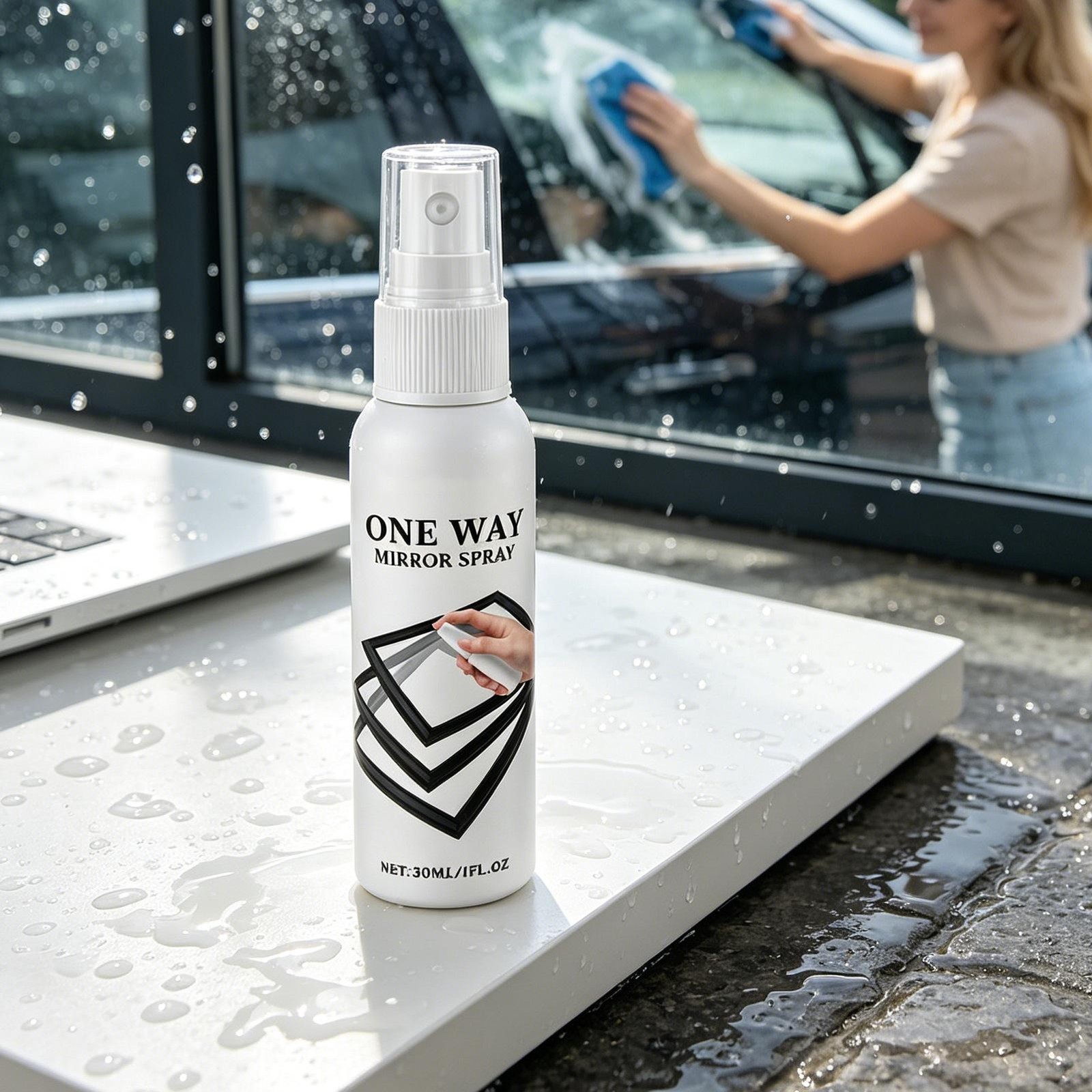Reflective Window Spray 30ml Heat Insulation Quick Drying Portable