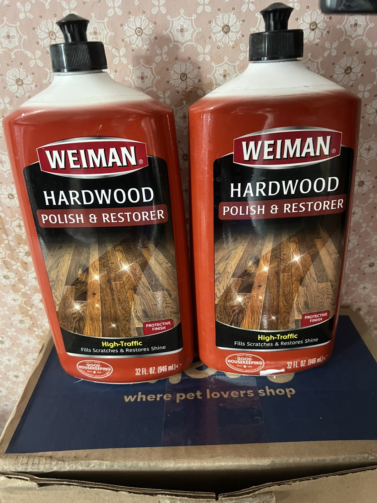 Weiman Wood Floor Polish and Restorer – 32 Ounce – High-Traffic Hardwood