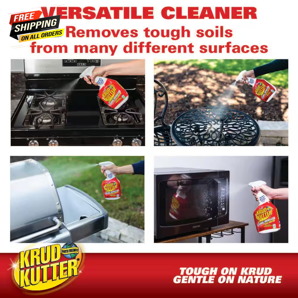 1 Quart Liquid Cleaner and Degreaser for Grease on Multisurfaces