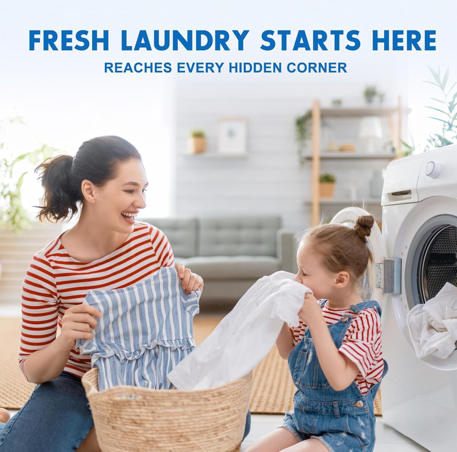 Washing Machine Cleaner Tablets Descaler Deodorizer 24 Pack Front Top Load