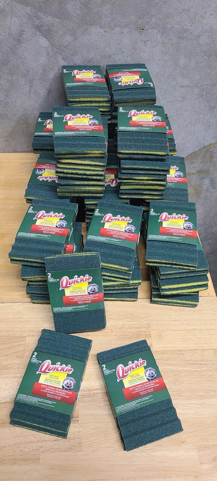 Quickie (6 PACK) Heavy-Duty Scour Pads