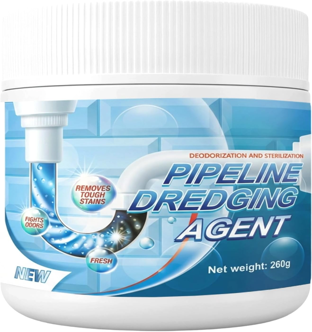 Pipeline Dredging Agent-Sink Drain Hair Clog Remover Cleaner,Toilet Unclogger