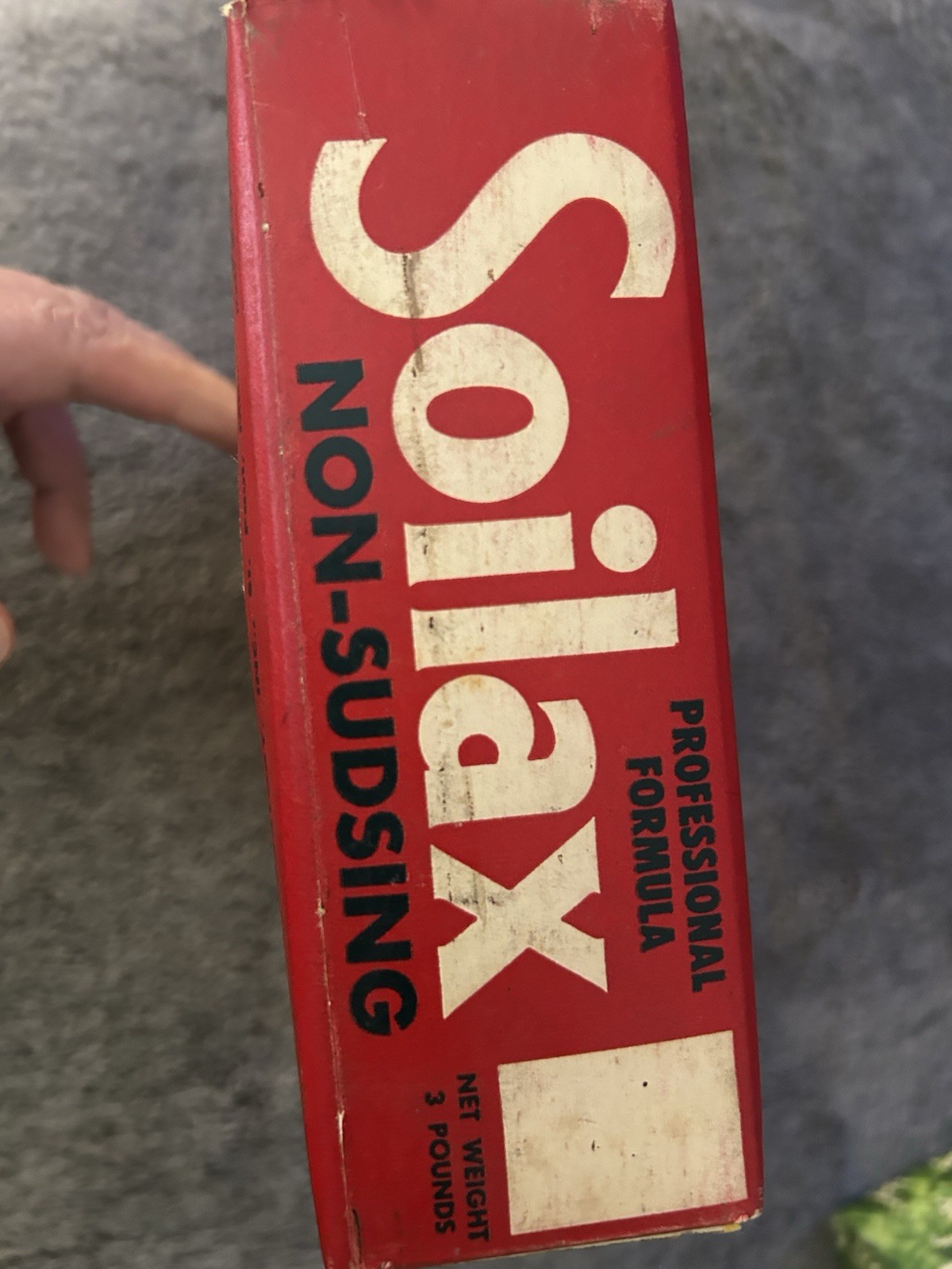 Soilax Vintage Powdered Cleaner Wall Floor 3 Lb Box Collectible Vintage 1965