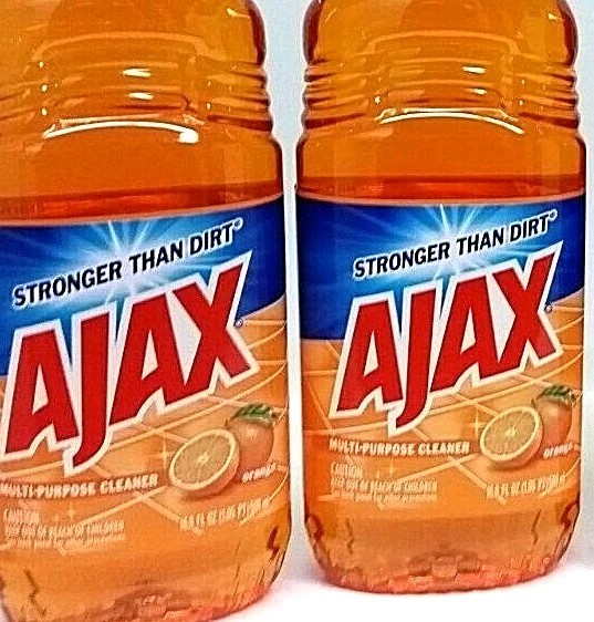 ( LOT 2 Bottles ) Ajax ORANGE All Purpose Cleaner 16.9 oz Ea Bottle