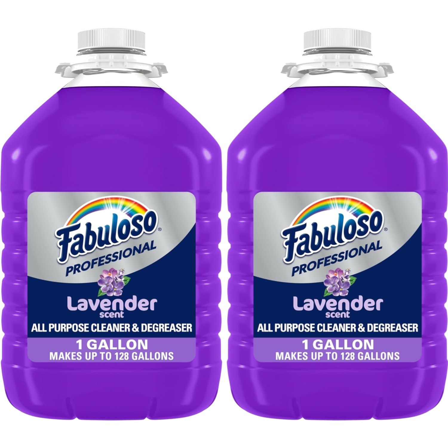 Professional All Purpose Cleaner & Degreaser – Lavender, 1 Gallon Pack of 2