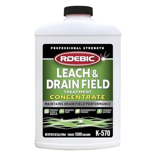 32oz Leach & Drain Field Opener Concentrate – Septic Tank Treatment, Clog Remove