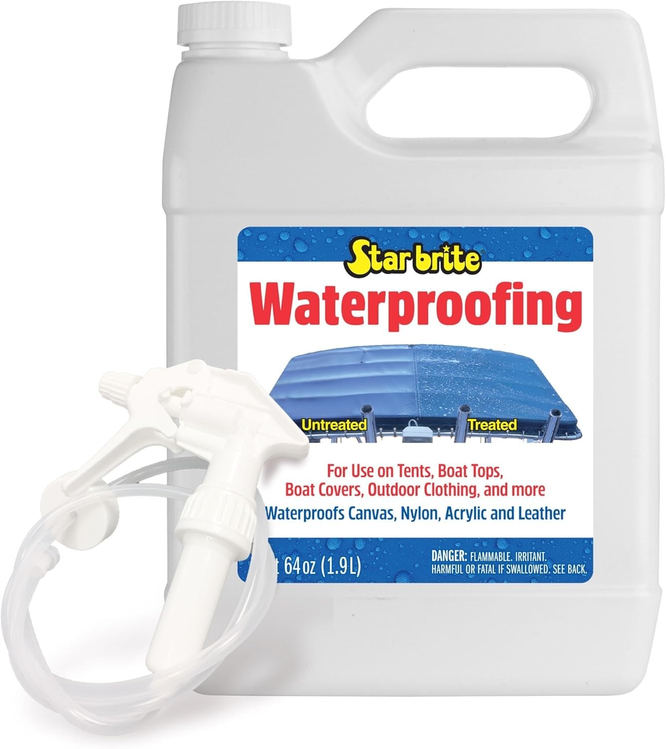 Waterproofing Spray Waterproofer Stain Repellent UV Protection Boat Covers Car