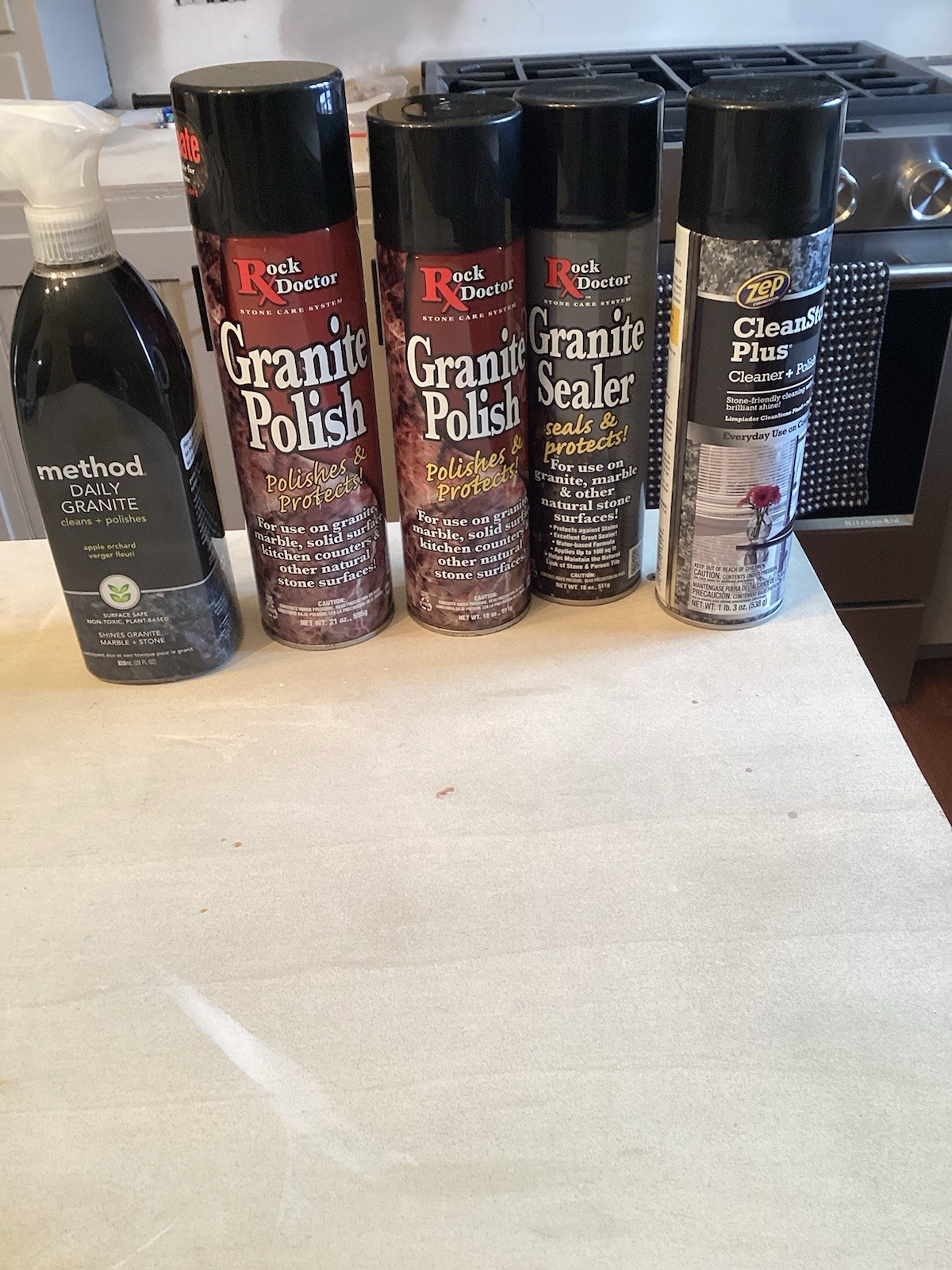 Granite & Stone Cleaner , Polish And Sealer.
