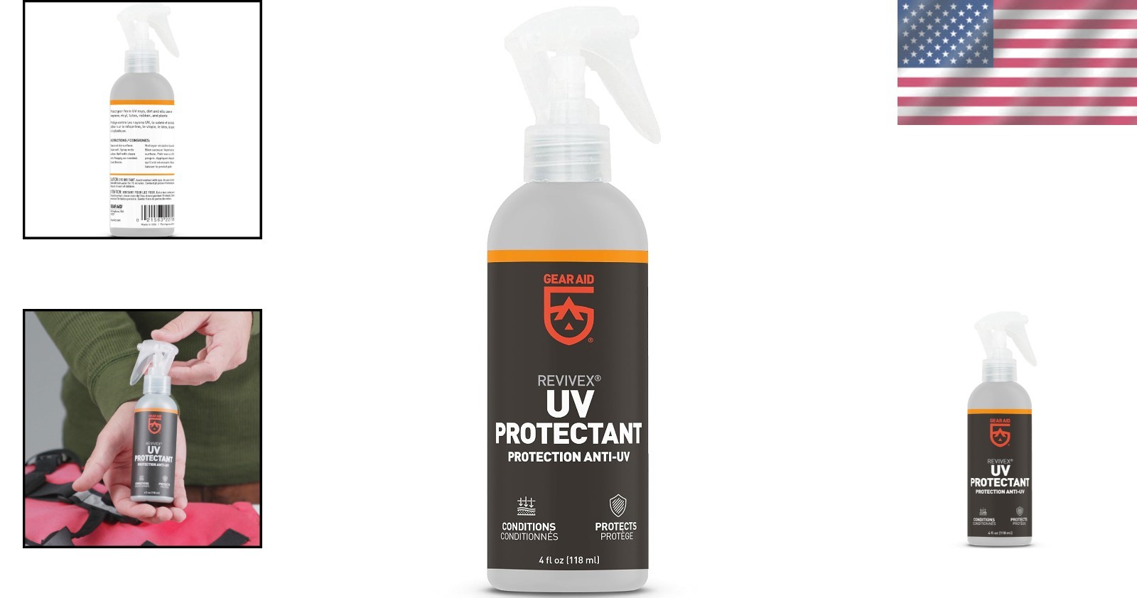 4 Oz Multipurpose UV Conditioner Spray – Protects Gear from Sun Damage