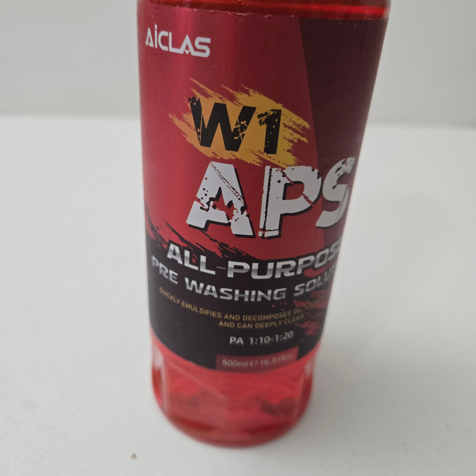W1 APS All Purpose Pre-Wash Powerful Stain Remover No Scrub Degreasing Car Wash