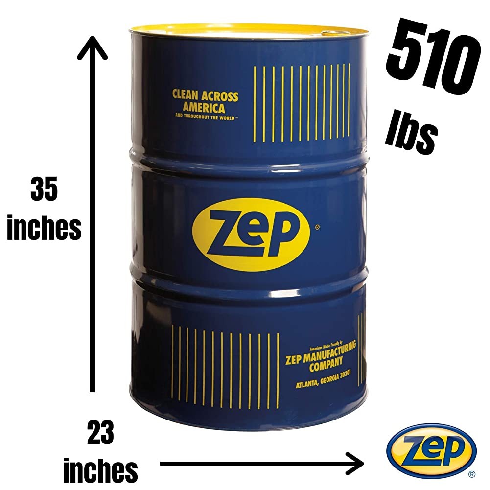 Zep Big Orange-E Citrus Industrial Degreaser and Graffiti Remover – 55 Gallon (1