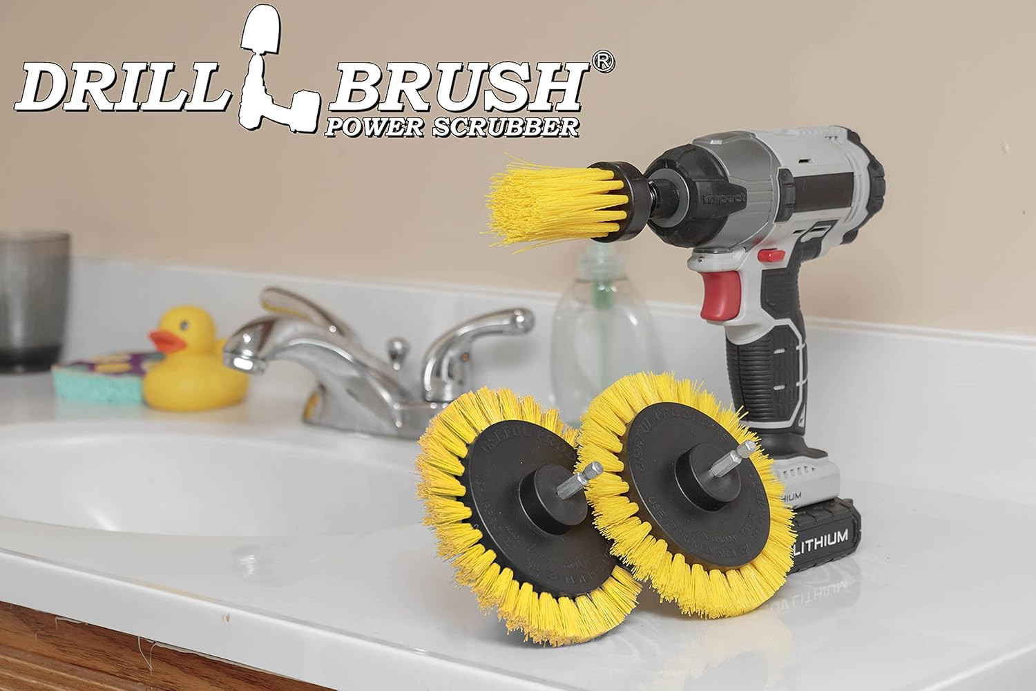 Tile and Grout Cleaning Drill Brush Set – 3 Pack Drill Brush Power Scrubber Clea