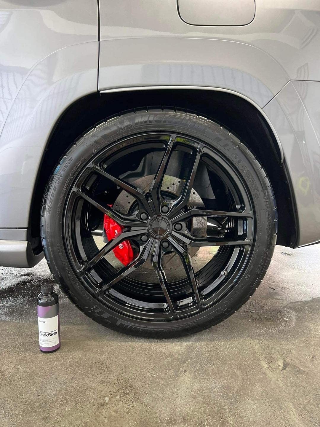 DarkSide – Tire & Rubber Sealant, Hydrophobic & Self-Cleaning, Satin Black Sh…