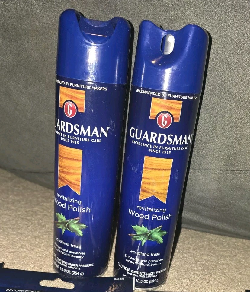 Lot of Guardsman Furniture Care Kit Fabric Leather Wood Wipes Cloth Dusting