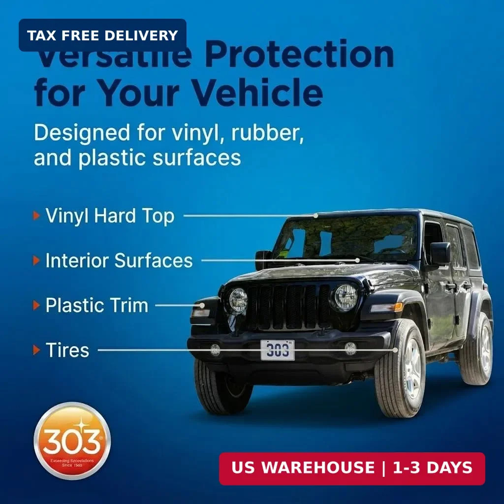 303 Automotive Protectant for Vinyl, Plastic & Rubber, 16 oz | Protects interior