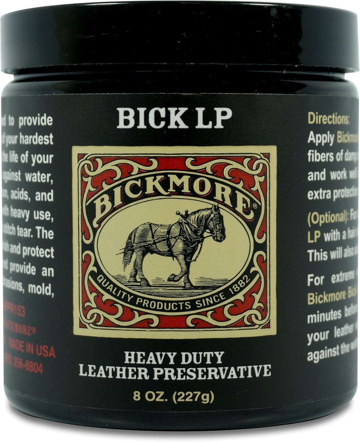 Leather Conditioner, Scratch Repair 8oz – Heavy Duty Leather Preservative | Leat
