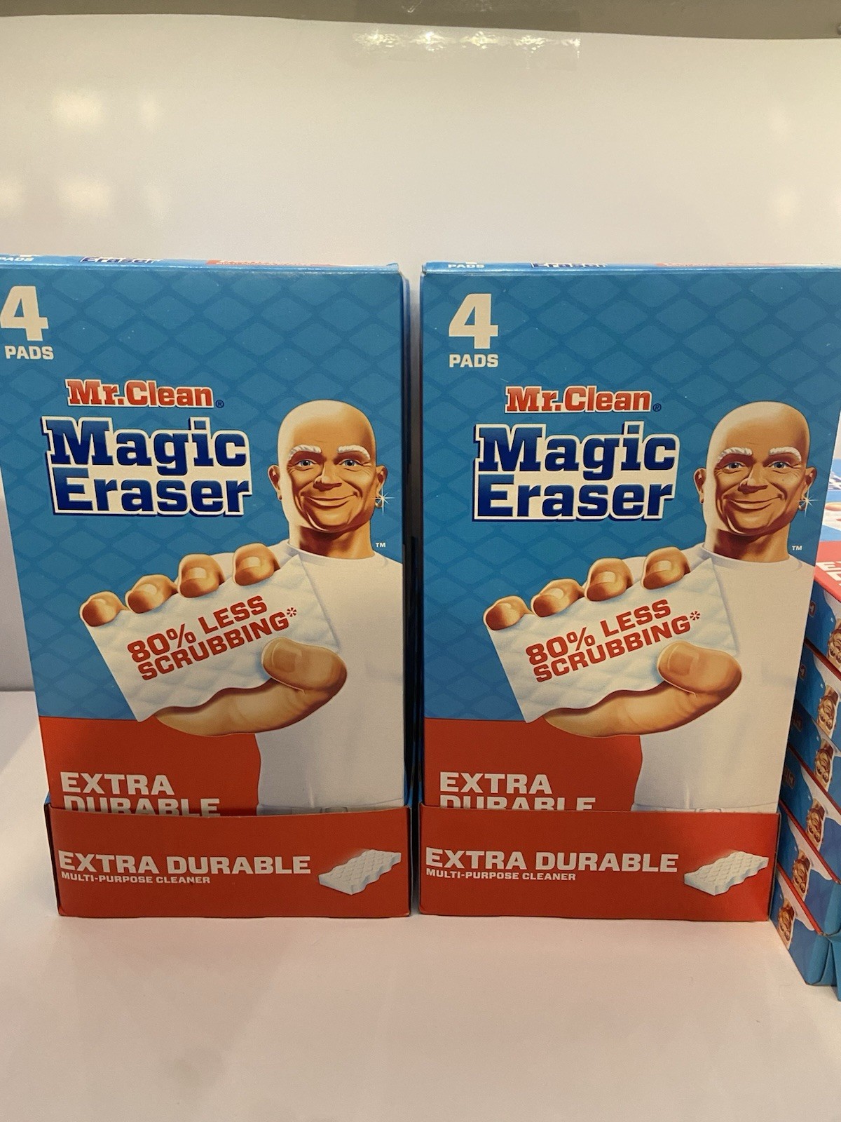 Mr. Clean Magic Eraser Extra Durable Lot 22 Boxes (4 Count)+1 Box (10 Count)New