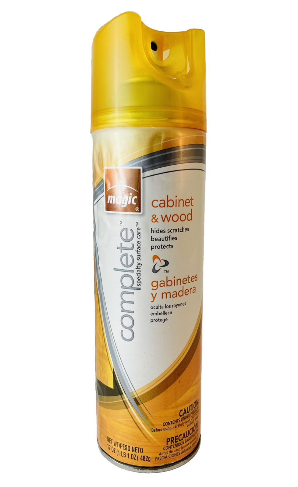 Magic Complete Cabinet & Wood Cleaner Polish Original Formula Aerosol Spray 17Oz