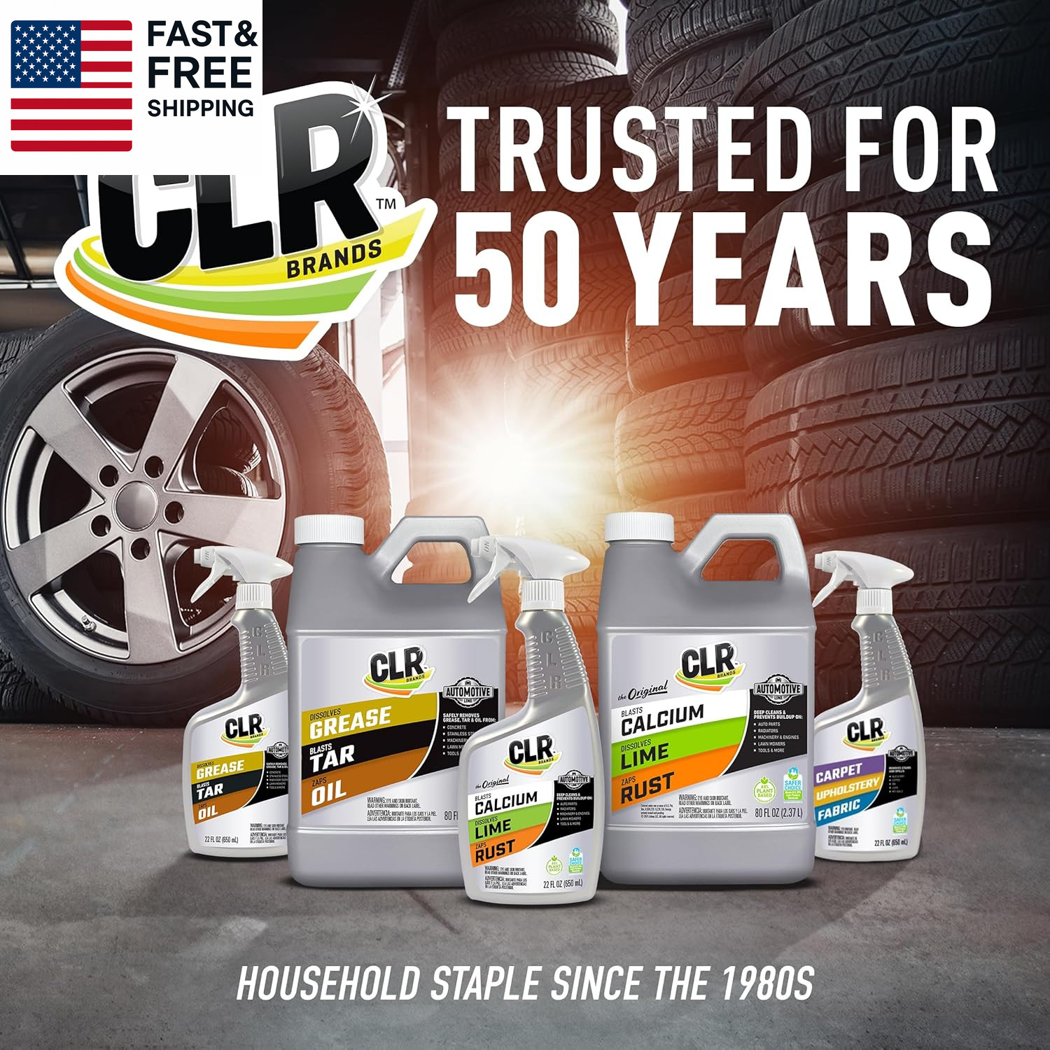 Brands® Automotive Calcium, Lime & Rust Remover, Cleaner for Multiple Surfaces,