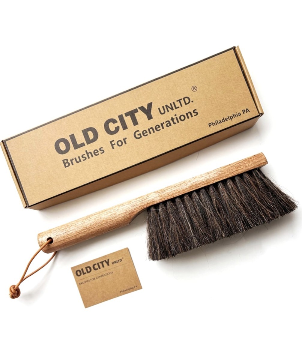 Dustpan Bench Woodworking Brush-USA 13 inch Horsehair Brushes are Used for
