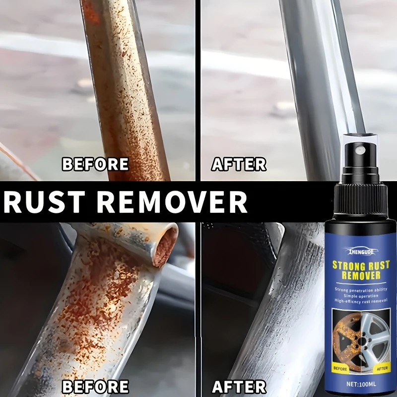 GM Metal Rust Remover & Protective Spray Rust Converter for Car Part, Tires,Rims