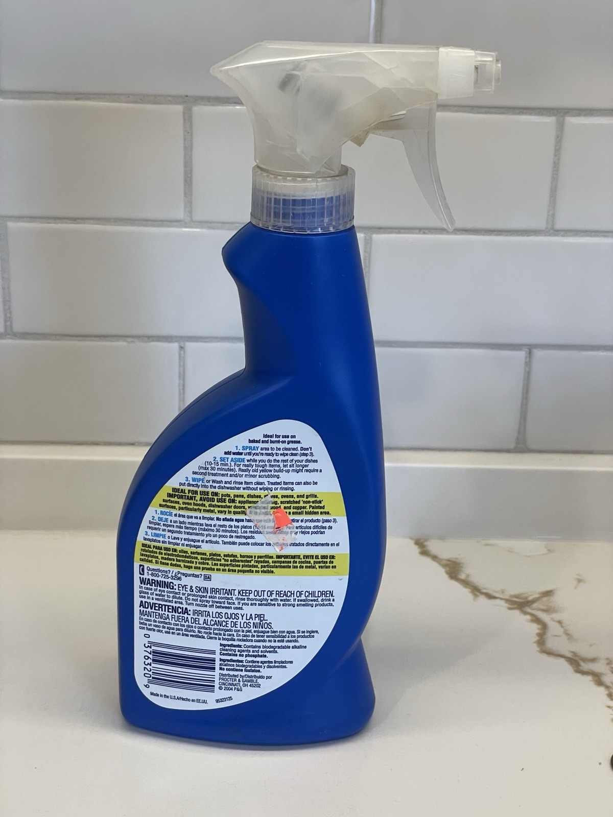 Dawn Power Dissolver Spray Cleaner 12.8 oz Original Discontinued No Scrub New