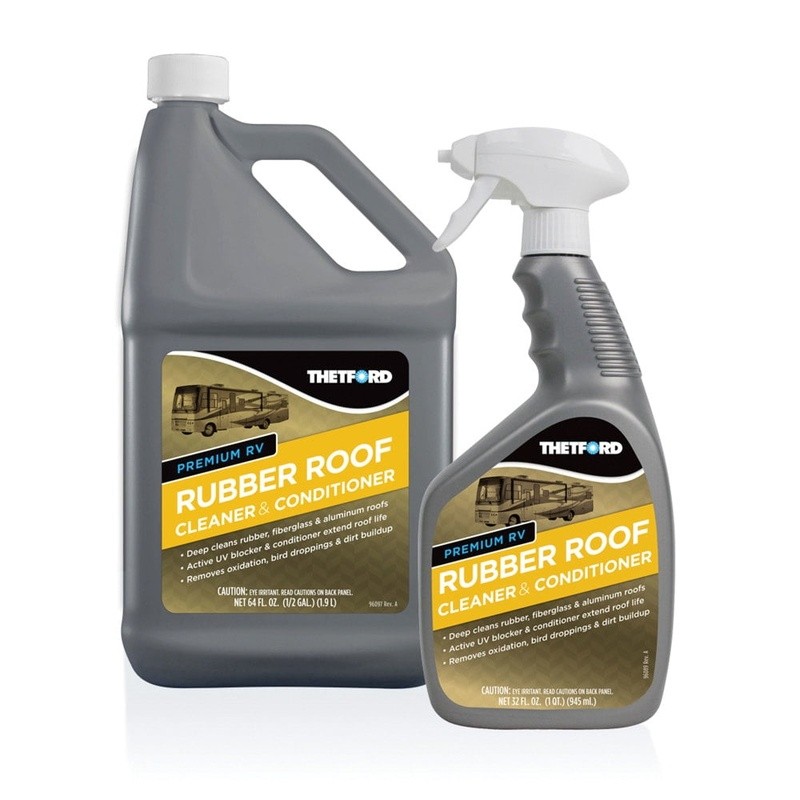 Rubber Roof Cleaner Conditioner RV EPDM Non-toxic Biodegradable UV Protection US