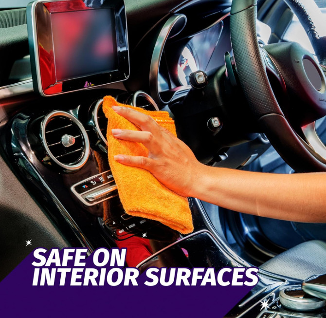 Automotive Glass Cleaner 23oz Streak Free Spray Safe Tinted Windows In/Ex terior