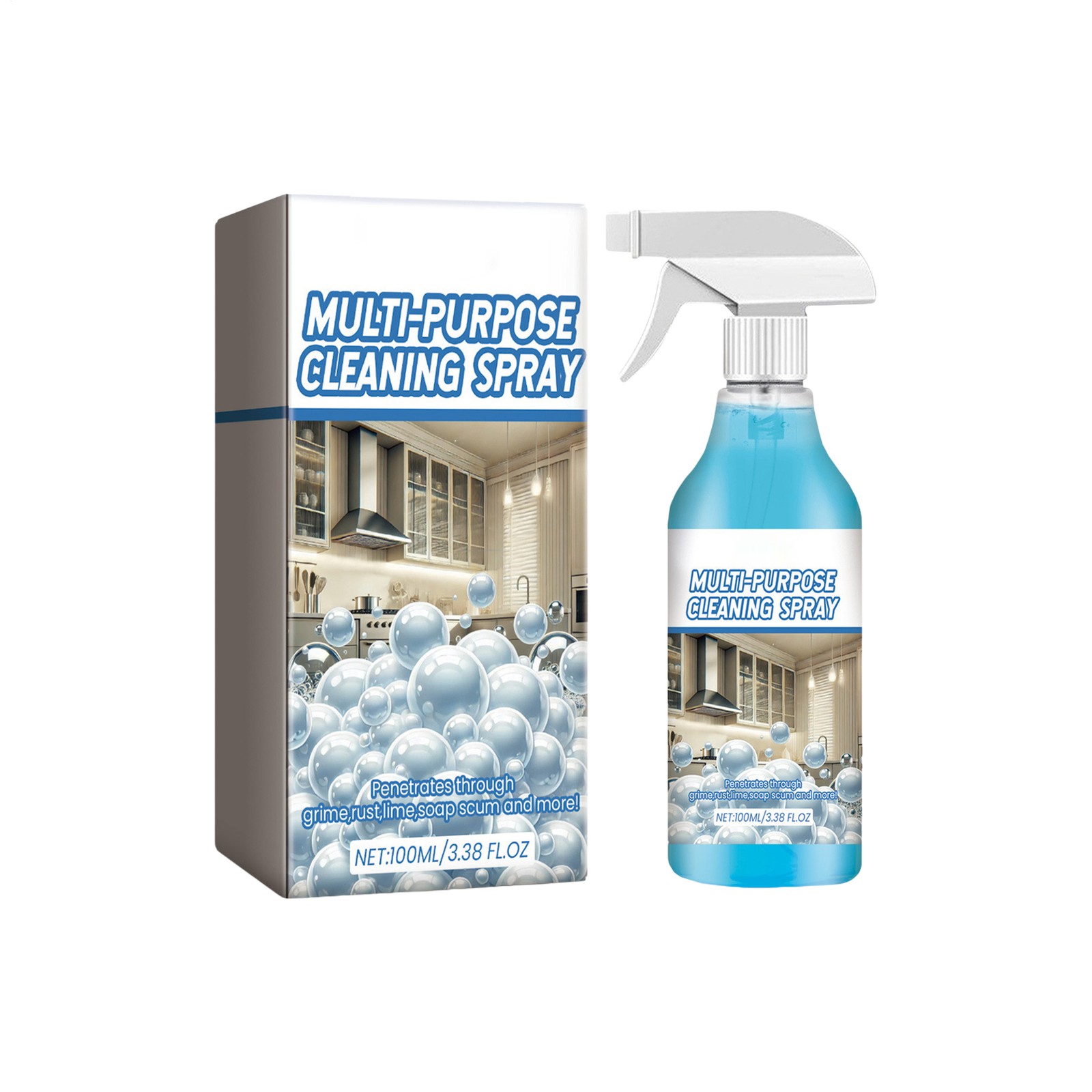 Multi-Purpose Cleaning Spray Upgraded Foam Spray For Oven Handheld Degreaser