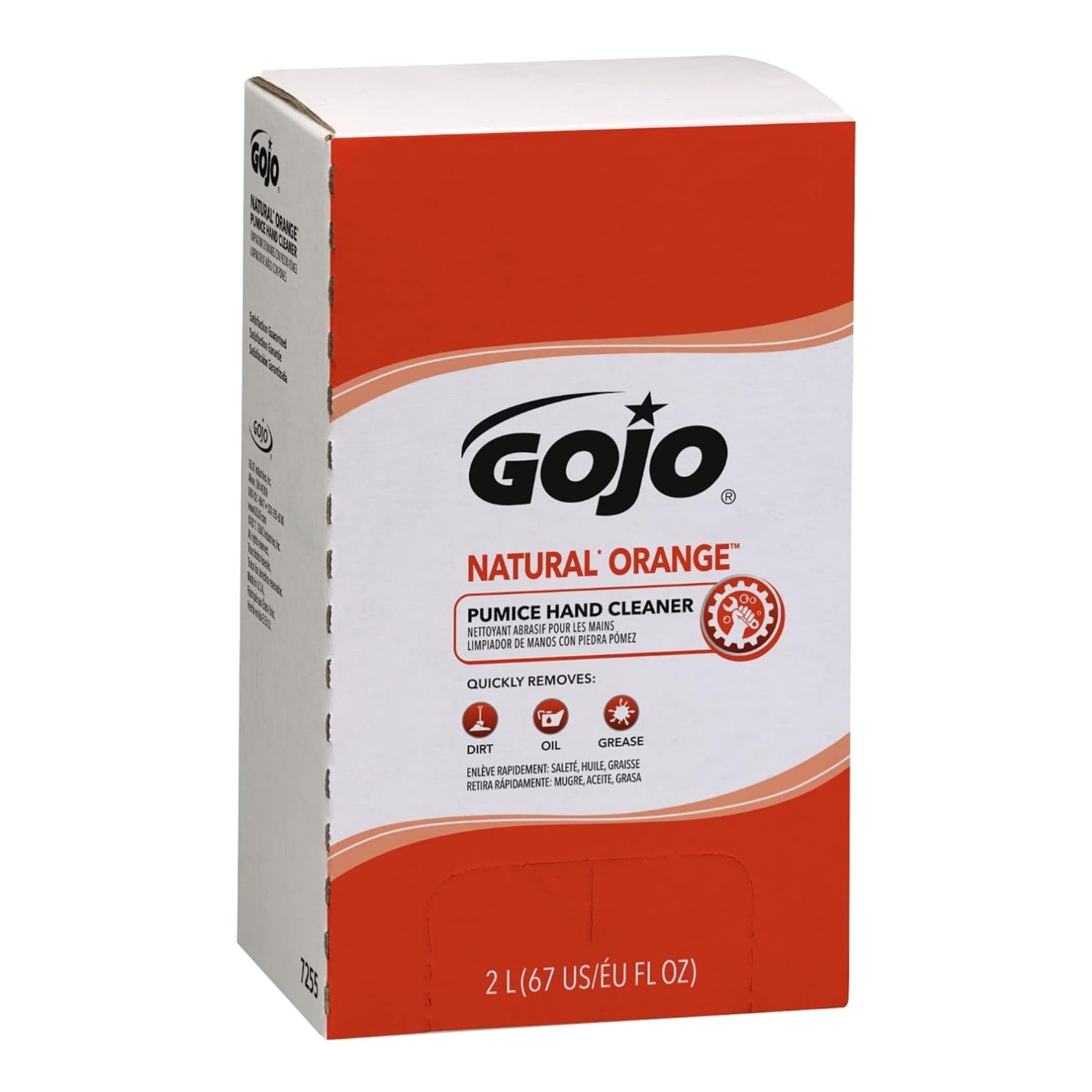 Natural Orange Pumice Hand Cleaner, 2000 mL, Pack of 4