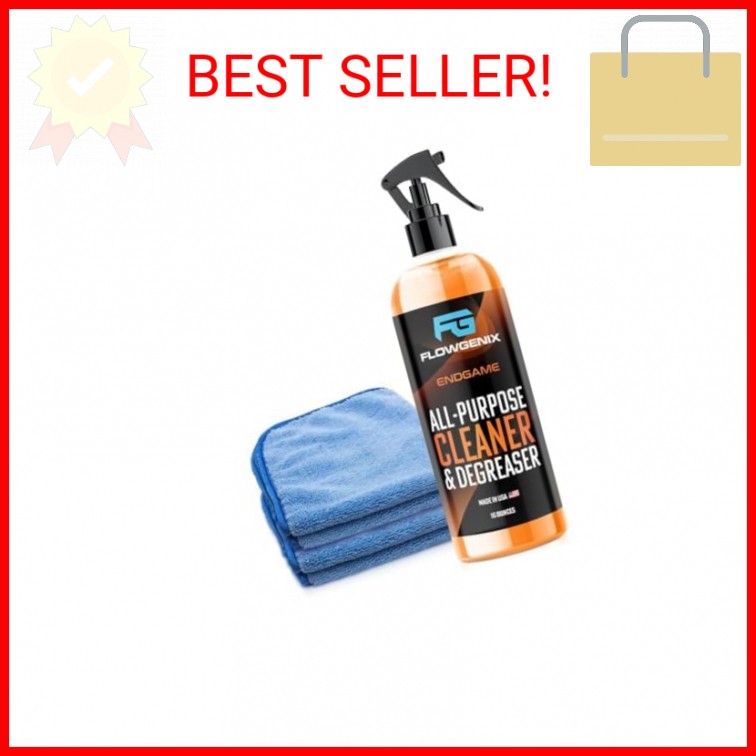 Flowgenix All Purpose Cleaner for Car Detailing (16oz) – Car Interior Cleaner fo