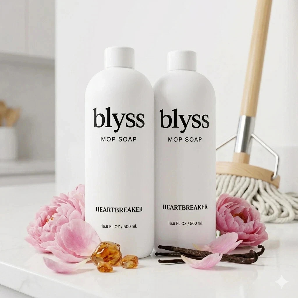 Blyss Heartbreaker MopSoap Floor Cleaner 2Pk 16oz Vinyl Laminate Hardwood