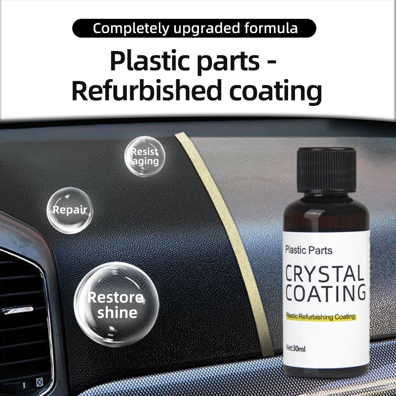 Generic Car Parts Refreshing Agent Coating 30ml Revitalizing Coating PP Parts