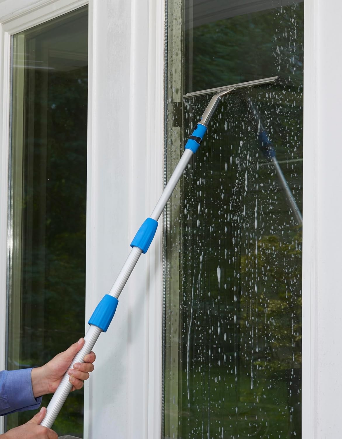 Unger Professional 12” Stainless Steel Window & Glass Cleaning Squeegee
