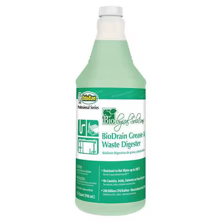 Odoban-Bio Grease and Waste Digester, 32oz, PK12|25088