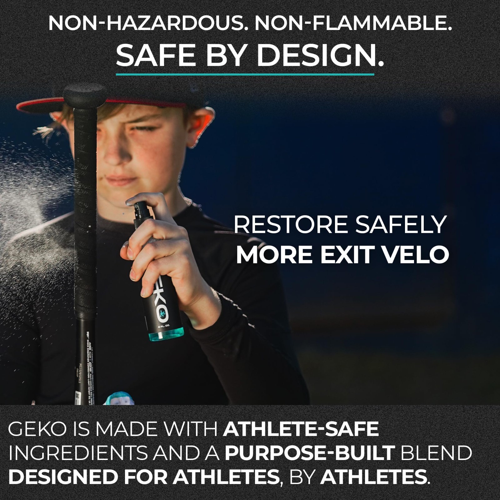 2-in-1 Grip Restore & Cleaner Spray for Sports – Golf, Basketball, Football, Vol