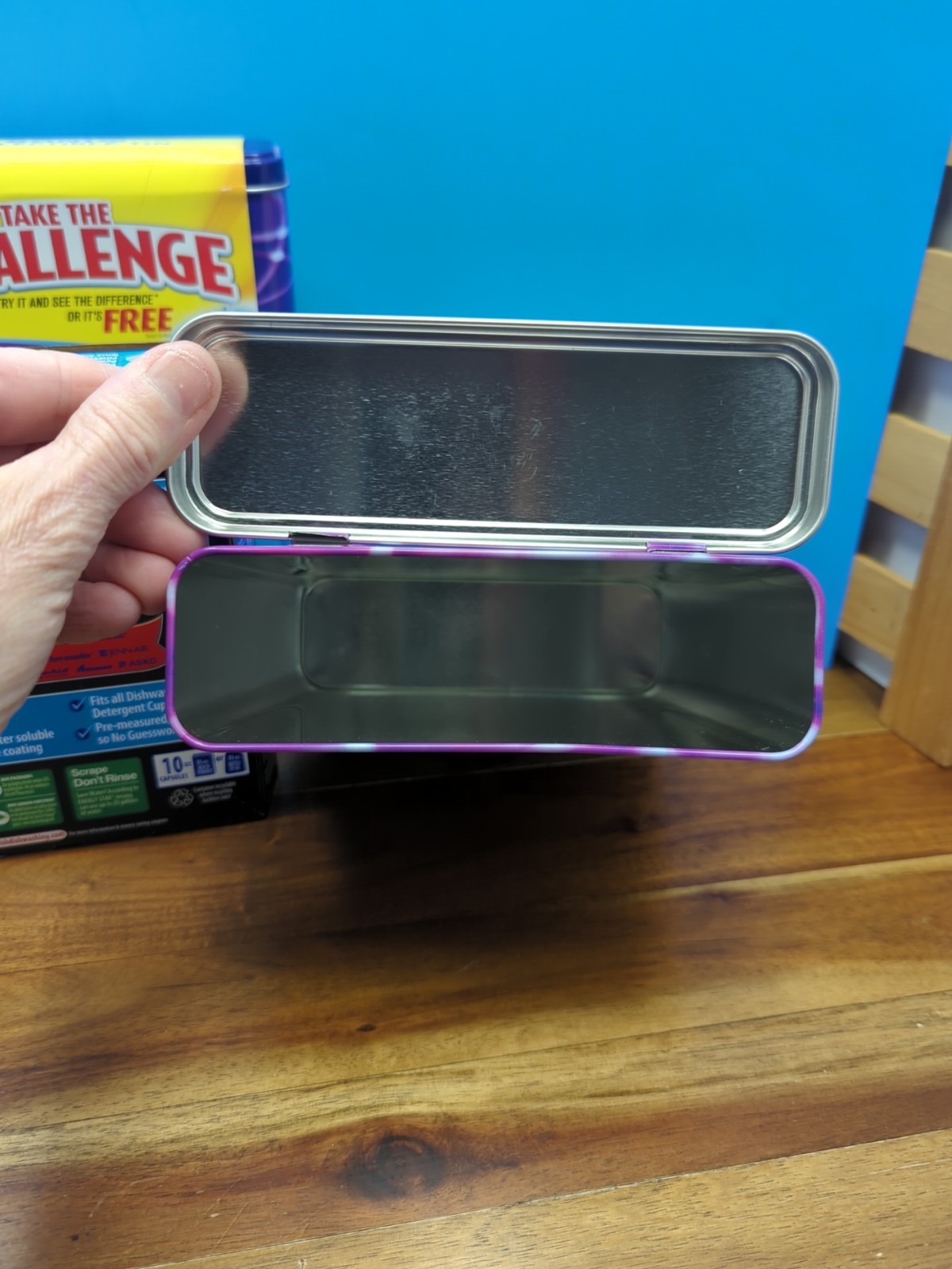 Finish Powerball Dishwasher Detergent Capsules Inside Tins DISCONTINUED