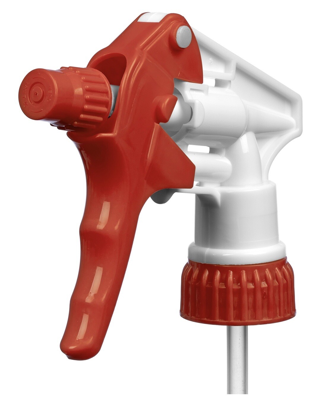 3 Pc Pack Red/White/Blue Heavy Duty Trigger Sprayer, 9- 1/4” Dip Tube 28-400